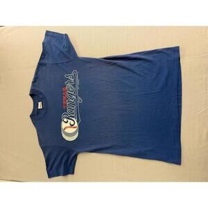 Vintage Texas Rangers Baseball T-shirt Logo 1987 Tee - L